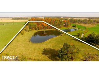 TRACT 4 - MAJOR LAND AUCTION - 315+/- ACRES IN 16 TRACTS - 6 PROPERTIES IN WHITLEY & ALLEN COUNTIES, INDIANA